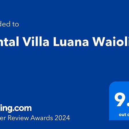 Rental Villa Luana Waioli Tomigusuku Exterior foto